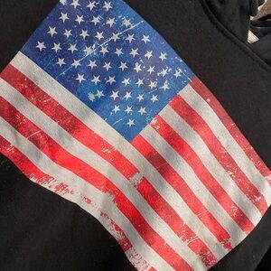 Form 10 Hoodie w/ American Flag